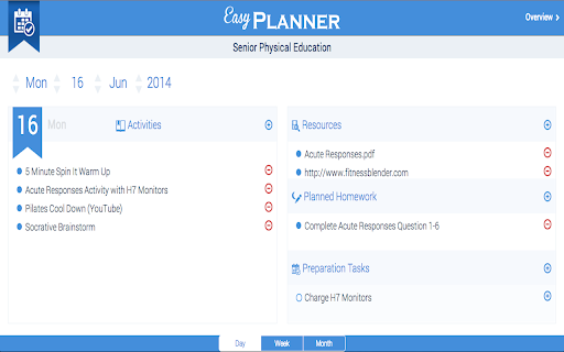 Easy Planner screenshot 1
