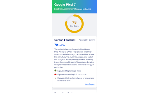 Ecotrack screenshot 1
