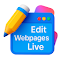 Edit Websites Live logo