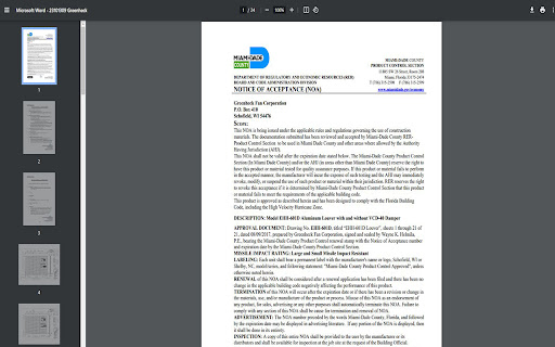 Effortlessly Access Miami-Dade NOA PDFs screenshot 1