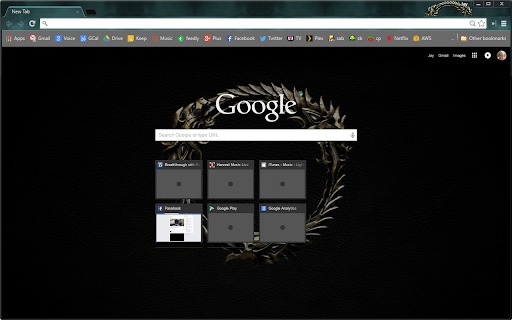 Elder Scrolls Online Ouroboros Theme screenshot 1