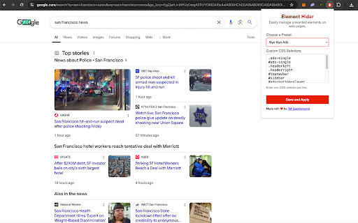 Element Hider: TM's Masterpiece screenshot 1