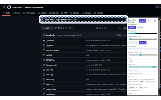 Element Snap screenshot 1