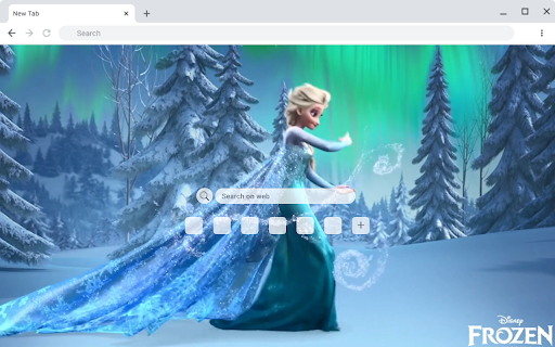 Elsa Frozen Live Wallpaper screenshot 1