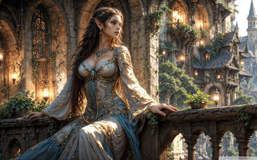 Elven Princess in the Enchanted Realm screenshot 1