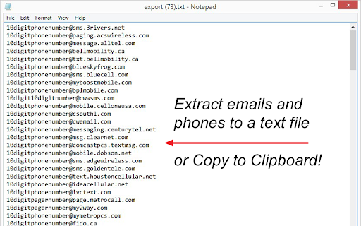 Email Exporter screenshot 1