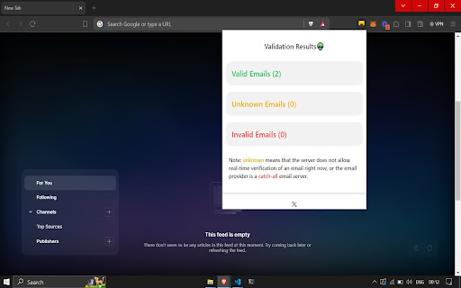Email Validator screenshot 1