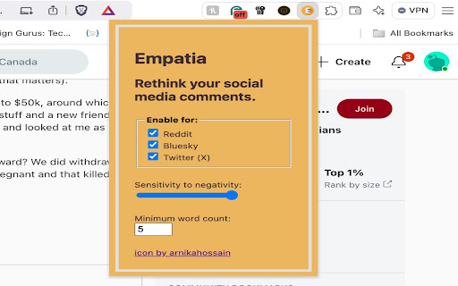 Empatia screenshot 1