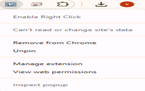 Enable Right Click screenshot 1