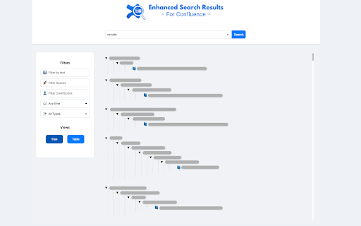 Enhanced Search Results for Confluence screenshot 1