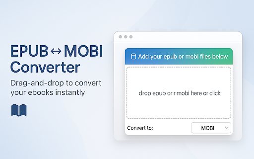 EPUB to MOBI screenshot 1