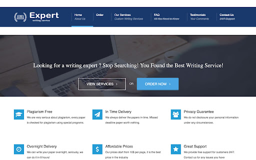 Essay Writing Experts screenshot 1