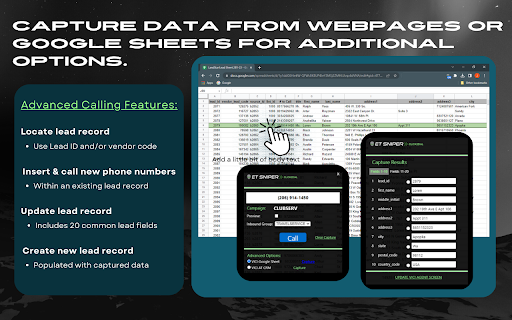 ET Sniper Click2Dial screenshot 1