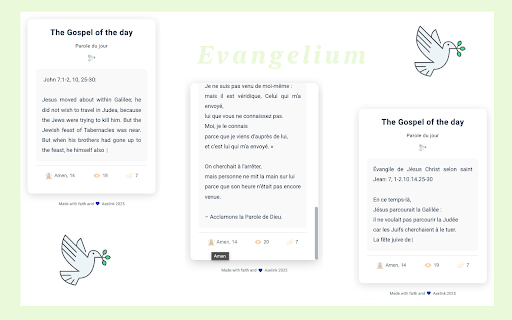 Evangile screenshot 1