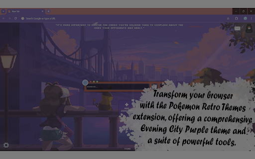 Evening City Purple screenshot 1