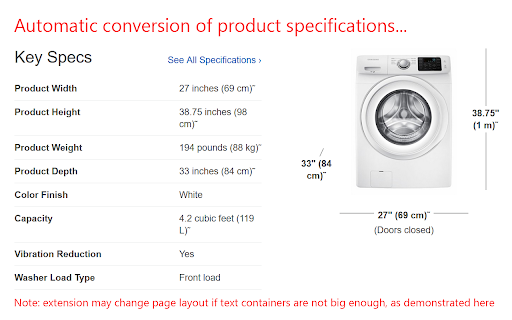 Everything Metric - Auto Unit Converter screenshot 1