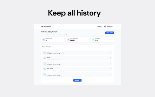 Excaprompt - Text to Excalidraw screenshot 1