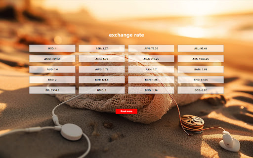 exchange rate screenshot 1