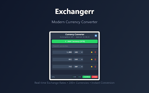 Exchangerr screenshot 1