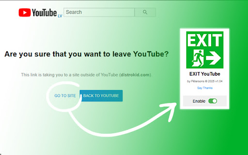 EXIT YouTube screenshot 1
