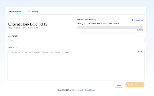 Export Instagram Comments - IG Comments Scraper screenshot 1