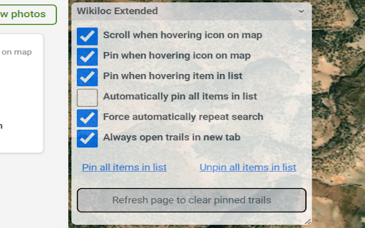Extended Wikiloc screenshot 1