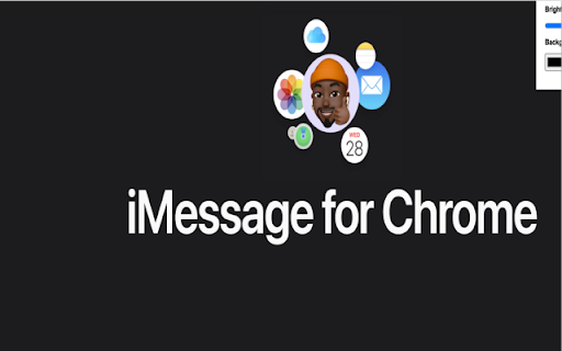 Extension iMessage for Chrome screenshot 1