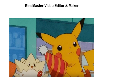 Extension KineMaster for Chrome screenshot 1