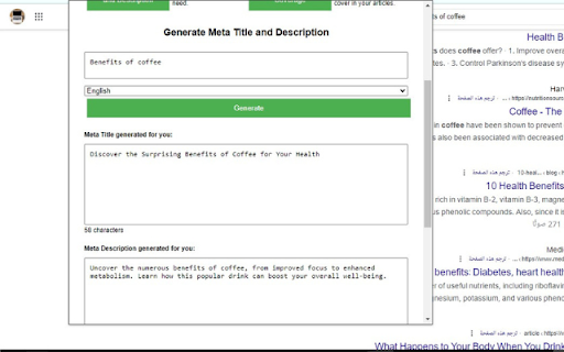 Extract data from SERPs - SEO Tools screenshot 1