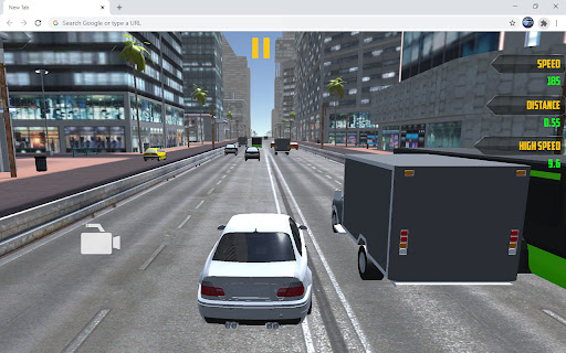Extreme Car Traffic Racing Game screenshot 1