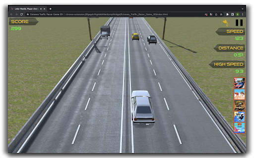 Extreme Traffic Racer Game 3D screenshot 1