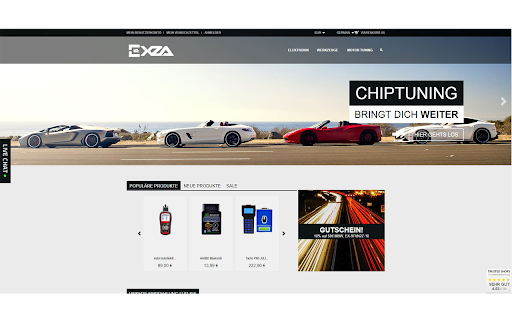 EXZA screenshot 1