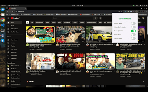Eye Protector : Screen Filter Modes screenshot 1