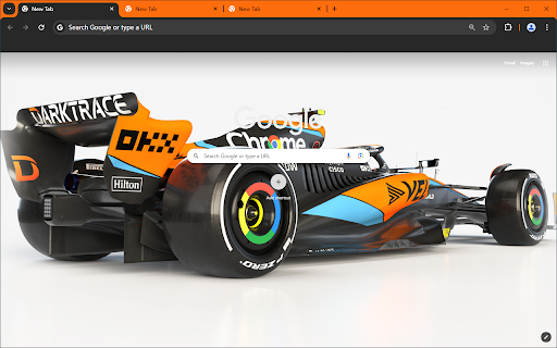 F1 Mclaren Team Theme screenshot 1