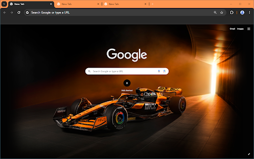 F1 Mclaren Team Theme screenshot 1