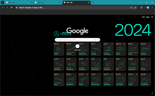 F1 Mercedes benz Team Theme screenshot 1