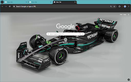 F1 Mercedes benz Team Theme screenshot 1