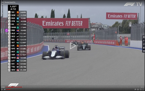 F1 TV Theater mode screenshot 1