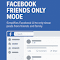 Facebook Friends Only Mode logo