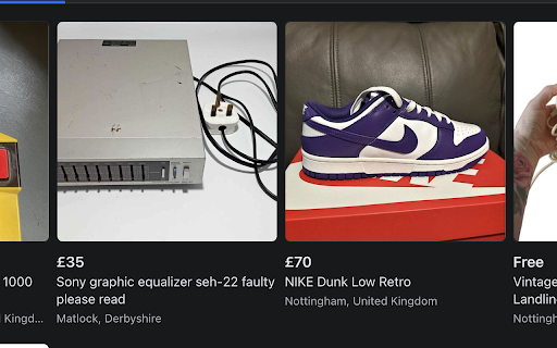 Facebook Marketplace Enhancer screenshot 1