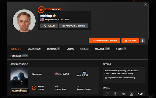 Faceit Zen Mode screenshot 1