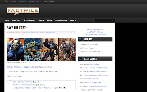 FactPile screenshot 1