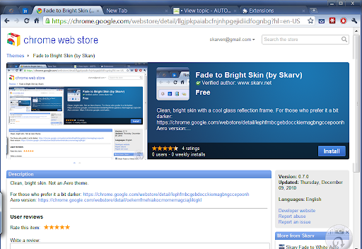 Fade to Bright Skin (by Skarv) screenshot 1
