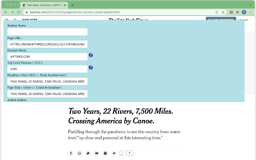 FakeNewsFitness Plugin screenshot 1