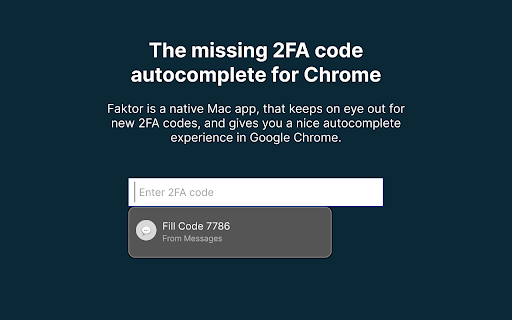 Faktor screenshot 1
