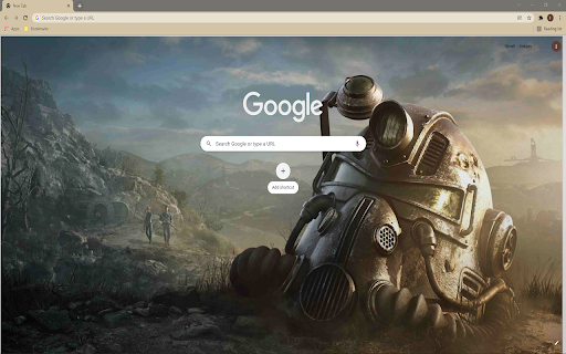 Fallout HD Wallpaper Theme screenshot 1