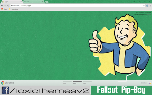 Fallout Pip-Boy Green screenshot 1
