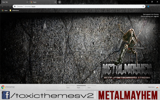 Fantasy Radio - Metal Mayhem - 1600x screenshot 1