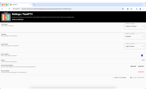 Fast IPTV Player - HLS/M3U8/EPG & VOD Streaming screenshot 1