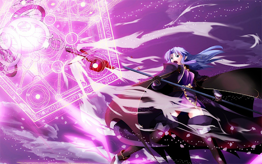 Fate Stay Night Theme 12 - 1366x768 screenshot 1